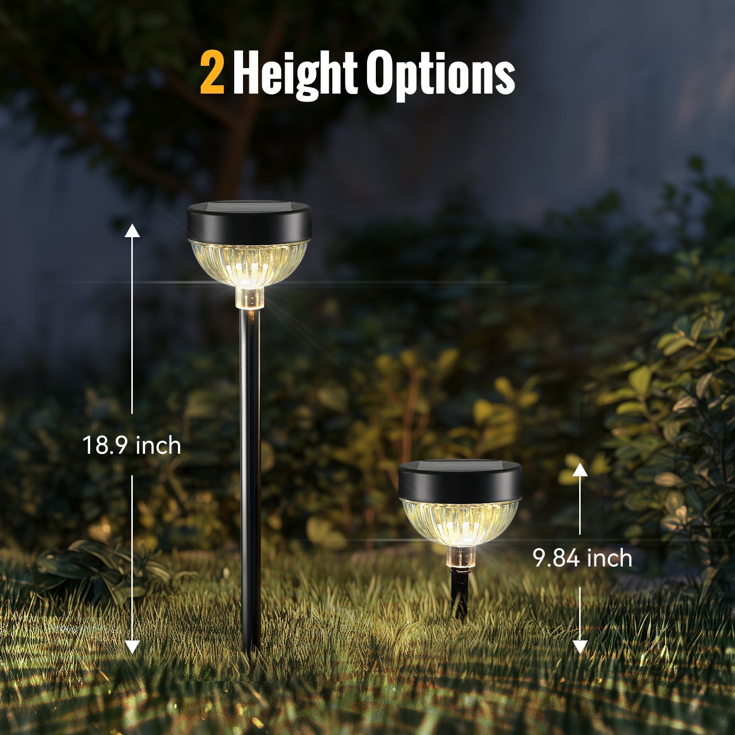 Solar Pathway Light With 8 Lighting Colors - FabStyl